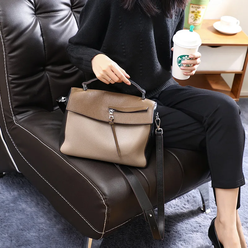 

bag women's bag new 2019 fashion handbag net red shoulder bag large capacity Messenger Bag Fashion Color Matching Bag