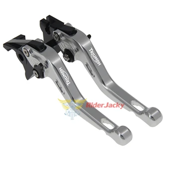 2 пальцевых коротких рычага сцепления для мотоцикла для Triumph 675 Street Triple 2008- 2009 2010 2011 2012 2013 - Цвет: Sliver