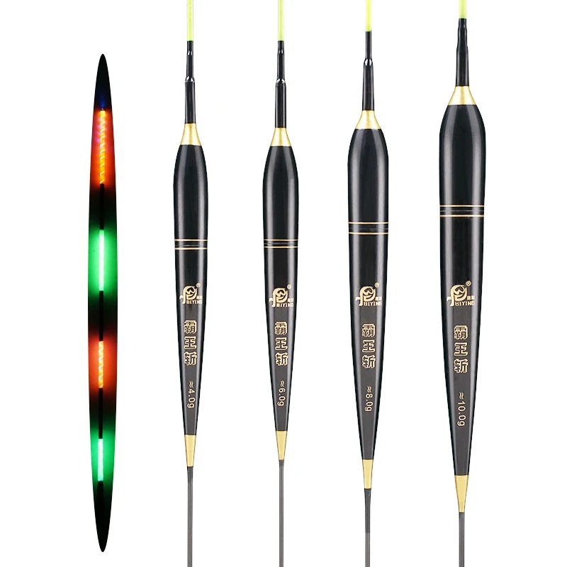 

Composite Nano Fishing Floats Deep Water Electric Buoy Luminous Fresh Water Fishing Bobber+CR425 Battery Fishing Tools Tackle