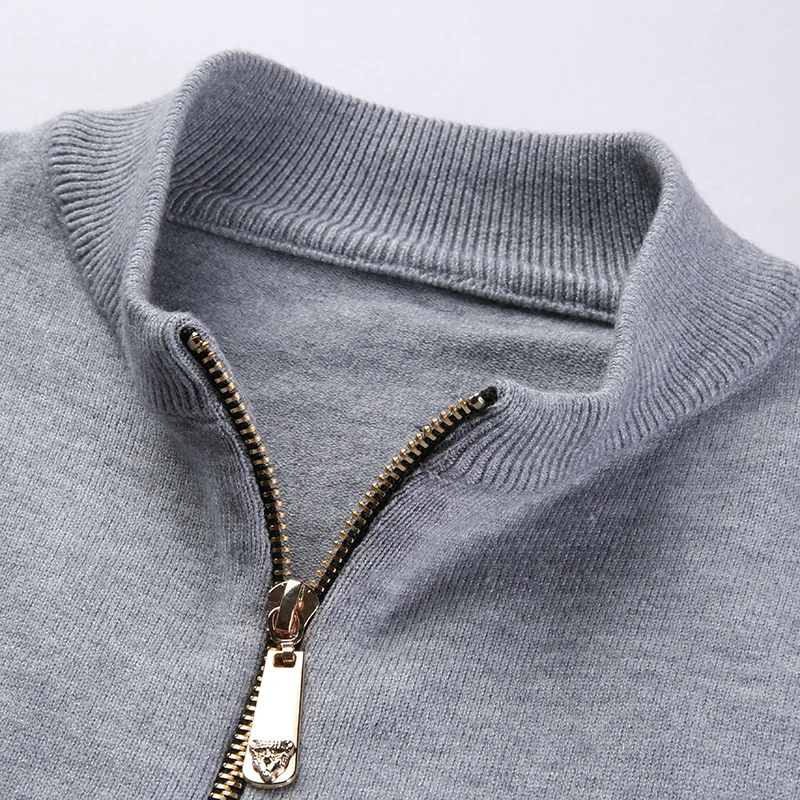 Мужской свитер новинка 2019 Повседневный Кардиган для мужчин однотонная брендовая