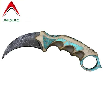 

Aliauto Personality Car Stickers Karambit Mezo - Obsidian Mesoamerican Knife for Laptop Window Trunk Decal Waterproof,13cm*6cm