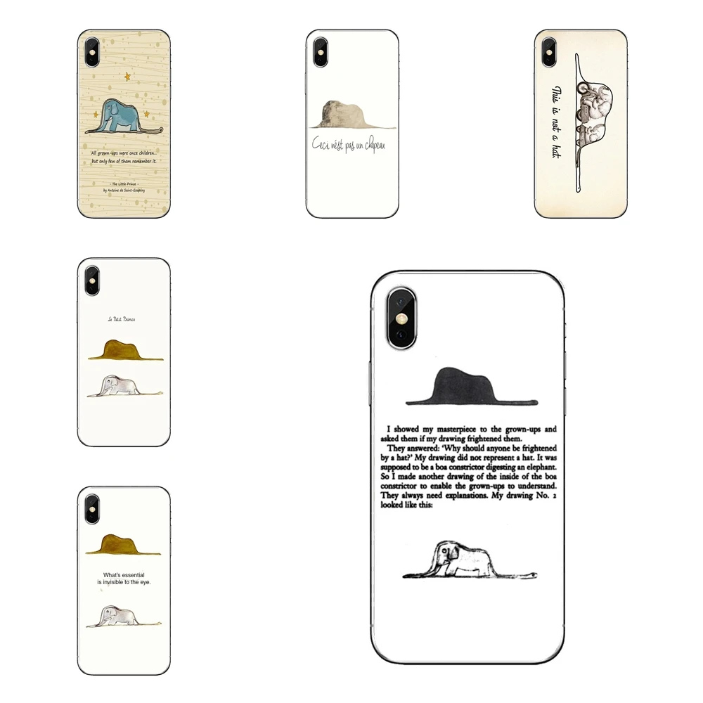 little prince a hat or boa For Huawei Mate Honor 4C 5C 5X 6X 7 7A 7C 8 9 10 8C 8X 20 Lite Pro Transparent Soft Shell Covers |