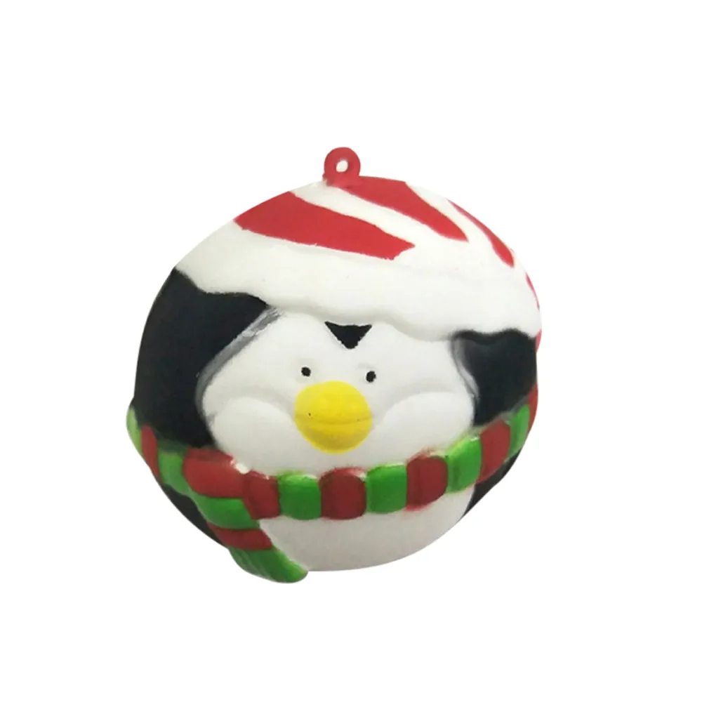 Kawaii Рождественские шары медленно поднимающийся крем Ароматические игрушки для снятия стресса детские игрушки забавные игрушки LS 1205