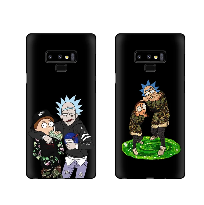 

Rick Morty soft case for samsung galaxy S8 S9 S10 PLUS S10E NOTE 8 9 10 PRO PHONE cover silicone Fashion cartoon coque fundas