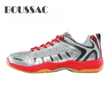 BOUSSAC, оригинальная обувь для бадминтона, домашняя Нескользящая дышащая Спортивная обувь для женщин и мужчин, кроссовки K068D