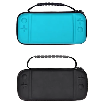 

FULL-2 Pcs for Nintendo Switch Lite Bag Storage for Switch Mini Protector Case for Nintendo Switch Mini Accessories, Black & Blu