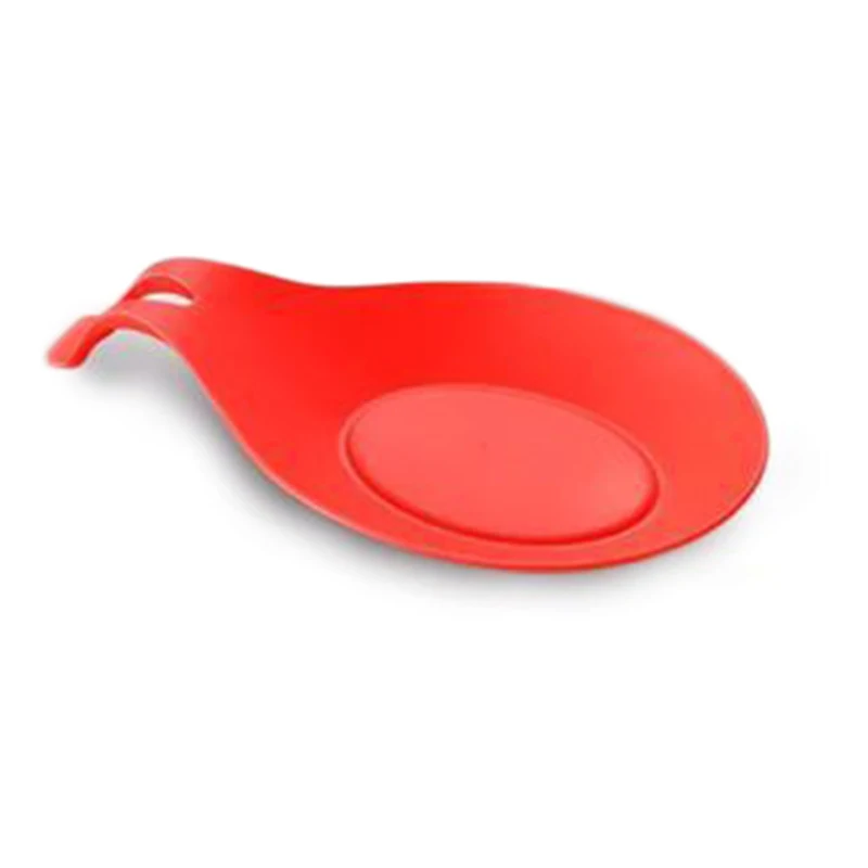 Silicone Spoon Mat High Temperature Resistant Spoon Pad Put Spoon Rest Tools Home Living Kitchen Gadgets Tools