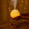 330ml USB Ultrasonic Cool Mist Maker Air Humidifier with Warm LED Lamp for Home Kids Room Mini Aroma Diffuser Humidificador 3