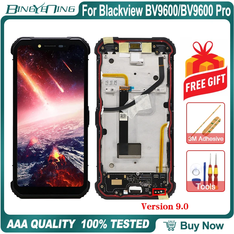 Оригинальный экран в сборе с рамкой для Blackview BV9600/BV9600E/BV6100/BV6900/BV9900|Экраны