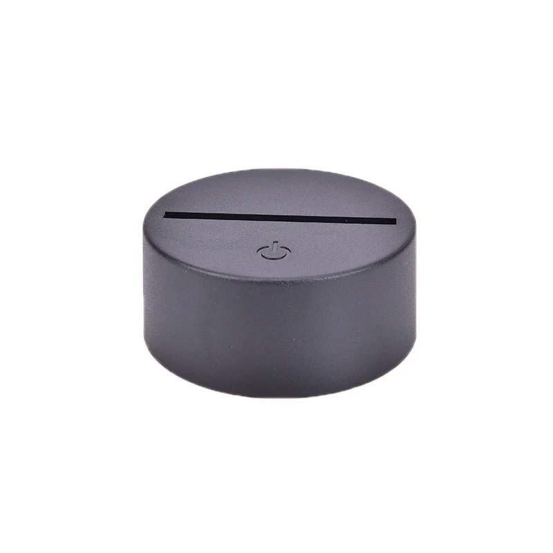 3d Light Base Usb Light Holder Abs Night Lamp Base 7 Coloradjust