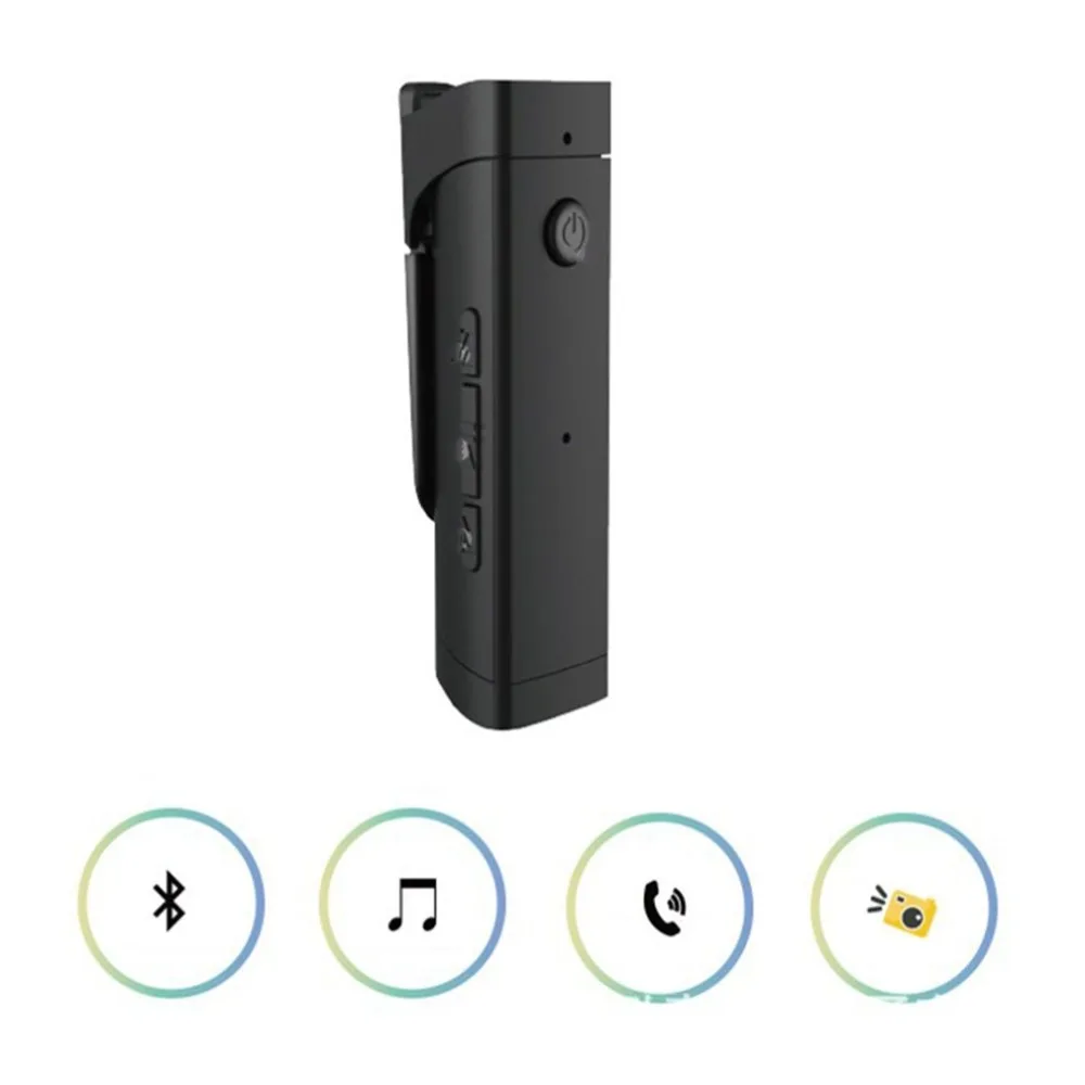 Портативный Bluetooth аудио приемник воротник клип Тип беспроводной адаптер для смартфона гарнитура стерео аудио адаптер Горячая Акция