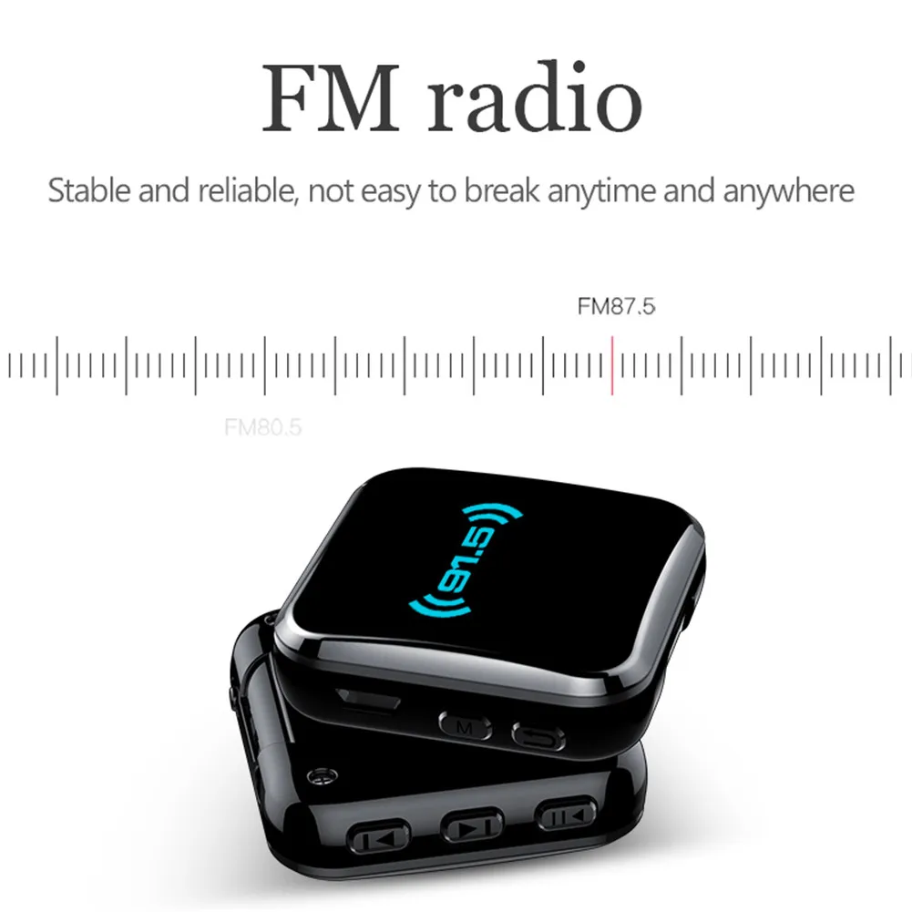 M7 Hifi мини MP3 музыкальный плеер ЖК-экран 8 Гб воспроизведение музыки с fm-радио видео плеер проигрыватель электронных книг Bluetooth DSD Спорт MP3