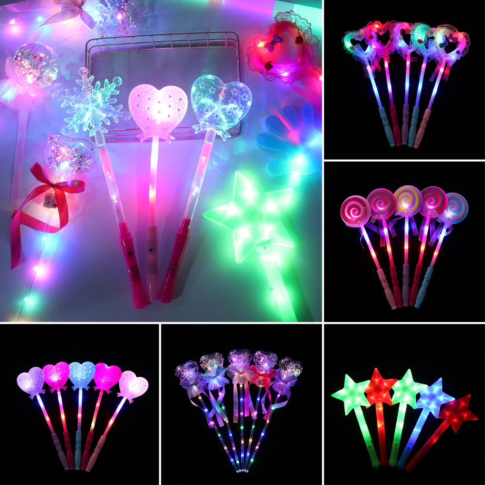 1PCS Flash LED Light Glow Bracelet Kids Gift Costumes Birthday Party Favor Props