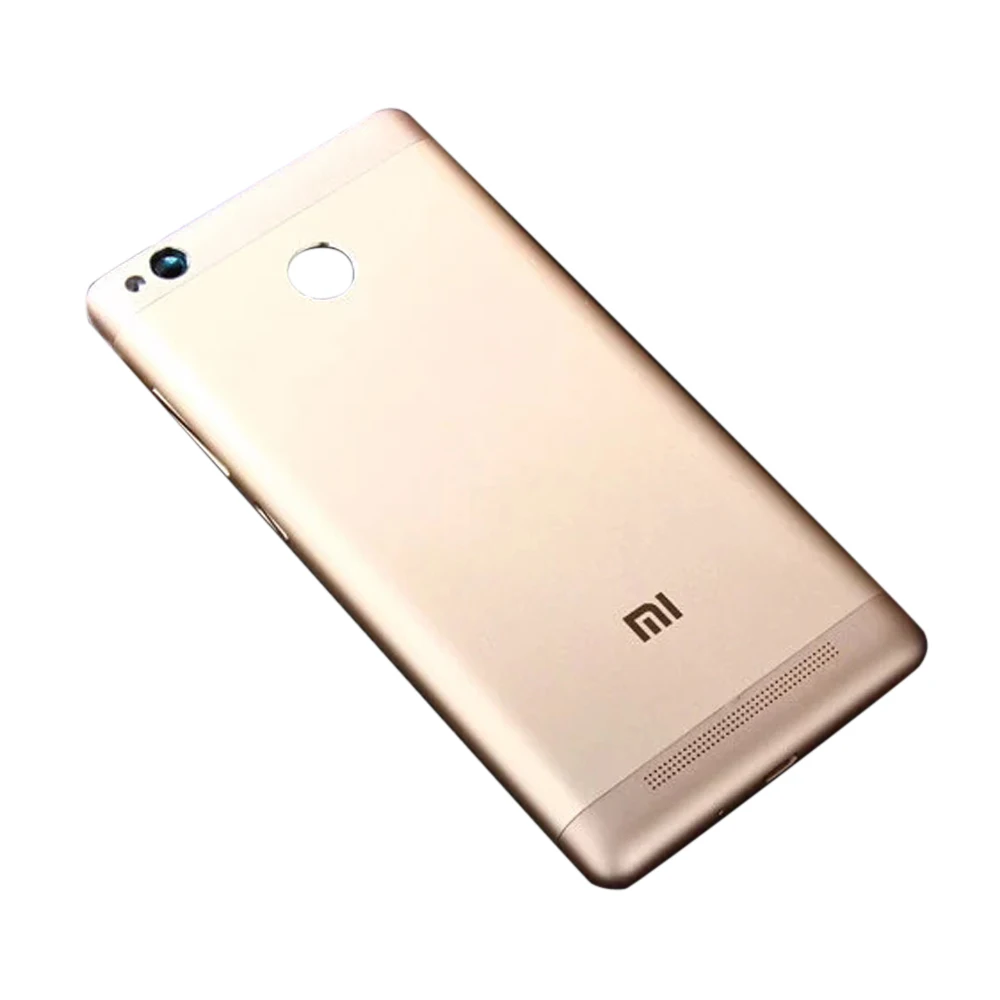 Для Xiaomi Redmi 3S Крышка батарейного отсека задняя дверь корпус средняя панель Замена для Xiaomi Redmi 3 Крышка батарейного отсека