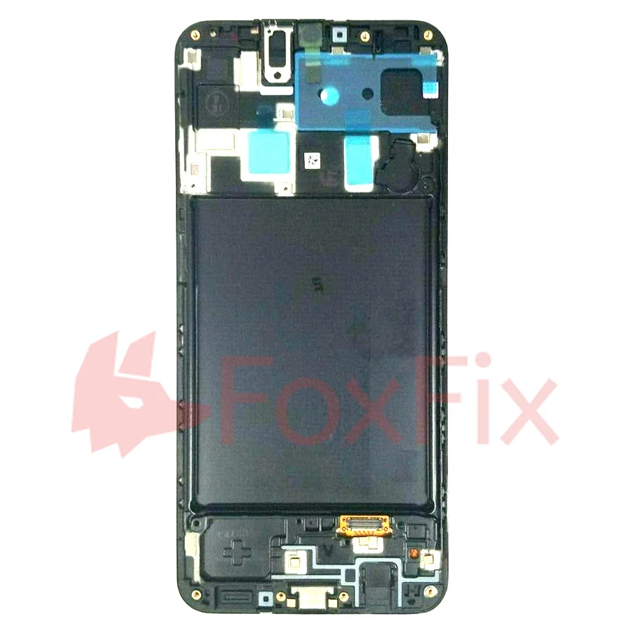 Для samsung Galaxy A20 A205 A205F A205FN/DS ЖК-дисплей с сенсорным экраном дигитайзер в сборе с рамкой для samsung A20 ЖК-экран