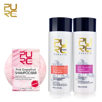 

Organic Pink 5% Keratin Straightener Cleaning to Natural Healthy Hair Hair Repair Treatment Grapefruit Soap Bar