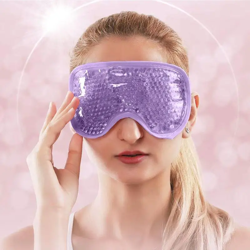 Ice Eye Mask Cold Pack Soothing Tired Eyes Headache Remove Fatigue Eye Circles Anti-aging Dark Circles Eliminate Bags Mask