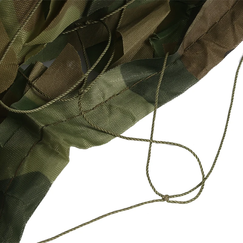 Охотничьи военные камуфляжные сетки Лесной армейский тренировочный камуфляж