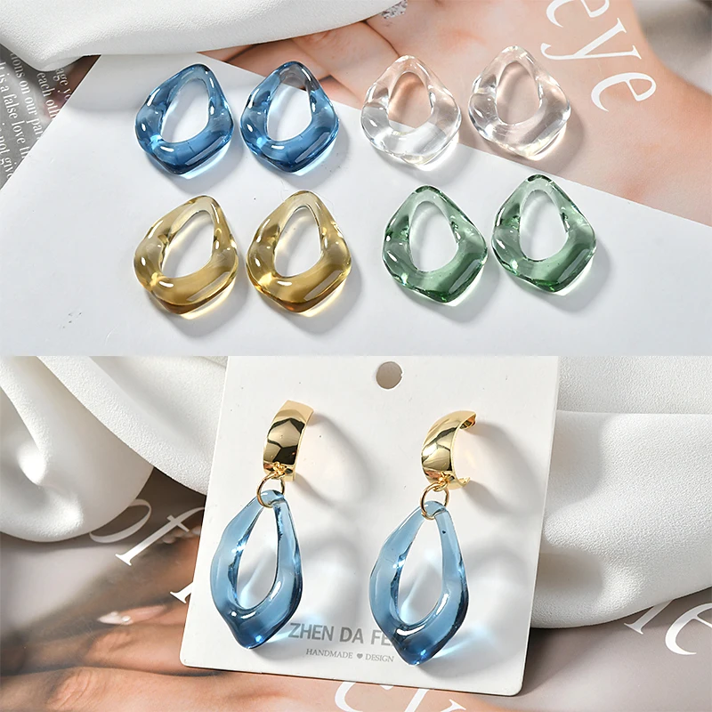 

20 шт./лот, прозрачный плавающий медальон неправильной формы из смолы, Подвески diy, ювелирные изделия, серьги/ожерелье/браслет, аксессуары