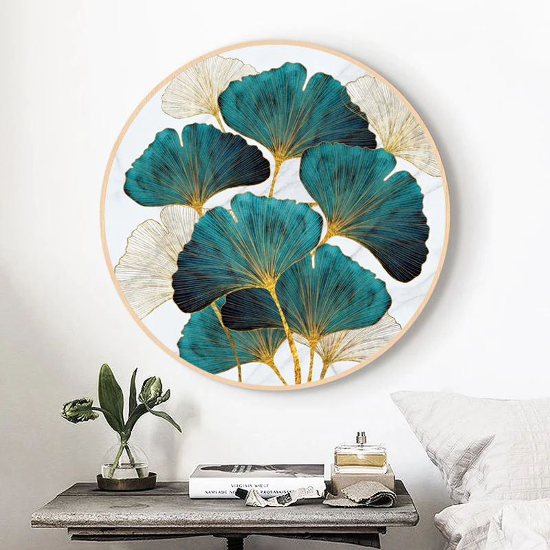 Needlework DIY Printed Landscape Series Ginkgo Biloba Cross Stitch Sets For Embroidery Kit Full Embroidery Cross-Stitching cross stitch kit