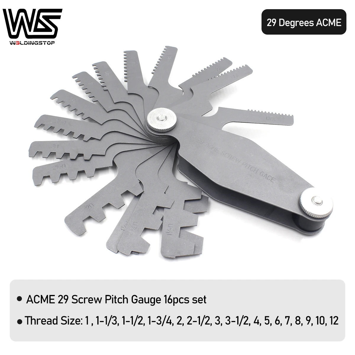 Kristeel Stainless Steel Metric Trapezoidal Thread Pitch Gauge, Model Name/Number: Tspg At Rs - View #7