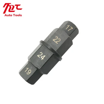 

17 19 22 24mm Motorcycle Front Wheel Axle Hex Spindle Driver Removal Tool Spindle Driver Tool Hexagonal Disassembly Sleeve Parts