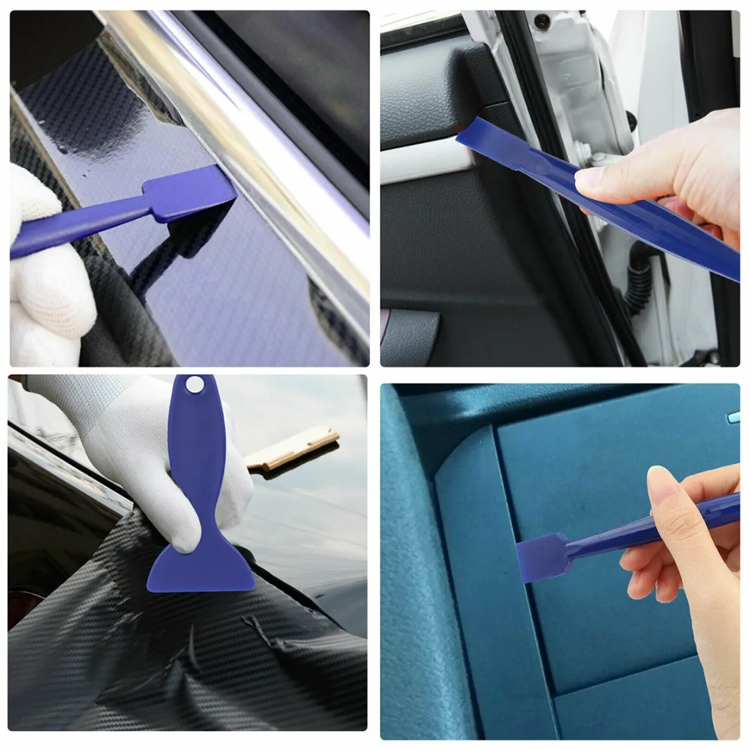 13Pcs Car Window Tint Tools Kit, Vehicle Glass Protective Film Installing  Tool, Car Window Film Squeegee Automotive Film Scrapers Window Tint Tools,  Seamless for Paint Protection Decal Solar Film