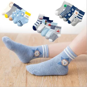 

Autumn and winter new style tube cotton socks casual sweet children socks boys girls baby cotton socks