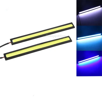 

10Pcs 14CM COB LED Daytime Running Lights 12V DRL Waterproof Auto Light Driving LED Strip Light Car Styling