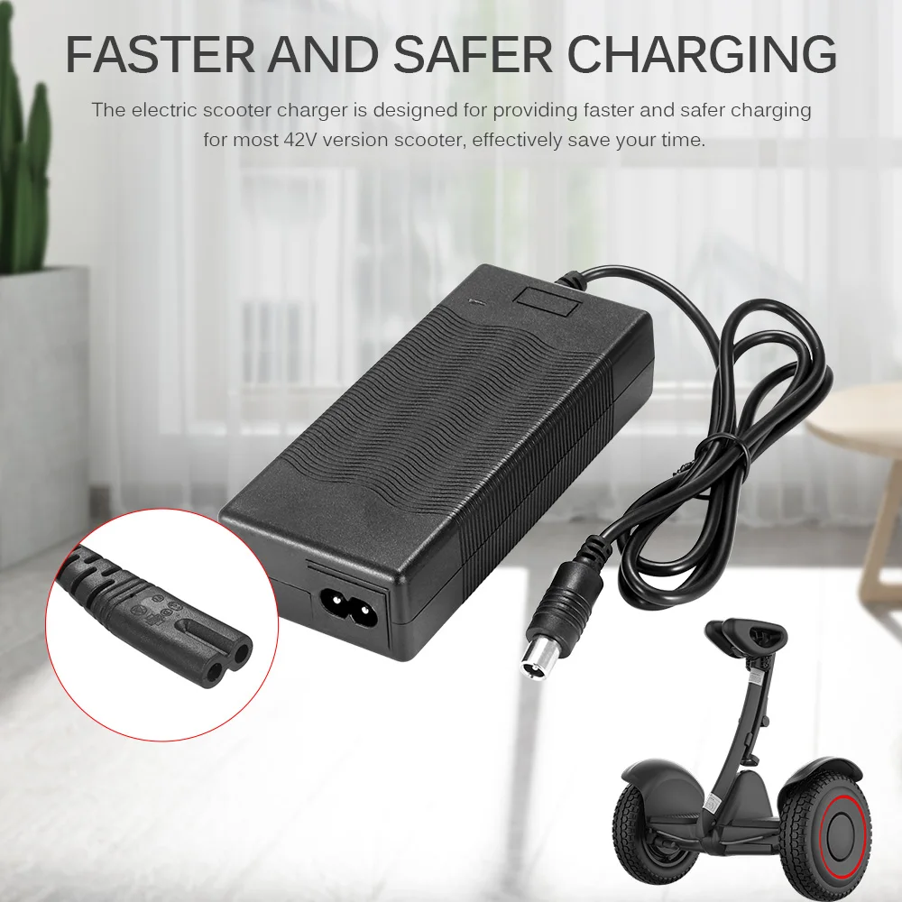 42В 2A Skatebaord кабеля USB зарядное устройство для Xiaomi Huawei M365/профессиональный самокат