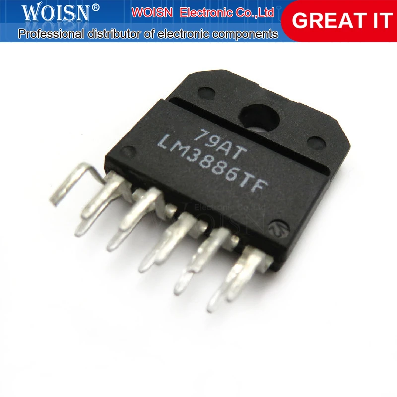 2pcs/lot LM3886T LM3886TF LM3886 ZIP-11 In Stock | Электронные компоненты и принадлежности