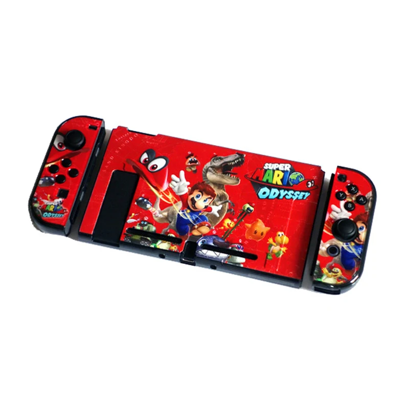 Цветной жесткий чехол-накладка для nintendo Switch NS Console Joy-Con, прямая док-станция, защитный чехол - Цвет: 10
