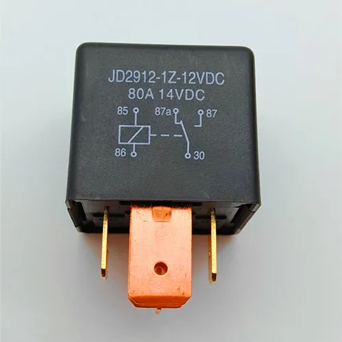 10 шт. JD2912 автомобильное пятиконтактное реле DC12V 80A