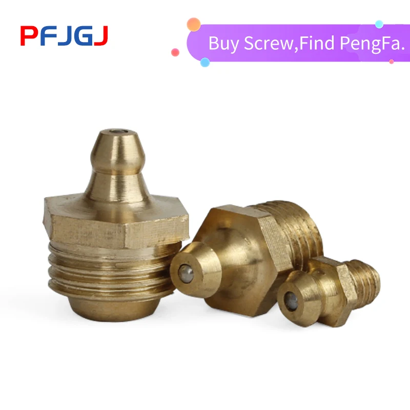

Peng Fa GB1152 Anglo-American brass straight oil nozzle injection nozzle ruler wheel chain lubricant nozzle
