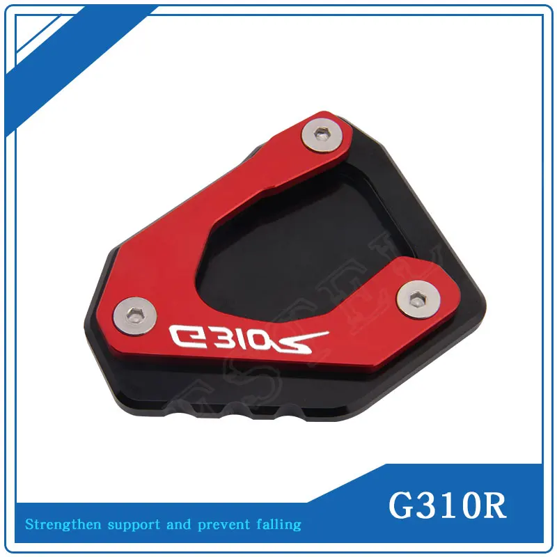 

For BMW G310R G 310R G 310R 2017 2018 2019 Kickstand Side Stand Plate Enlarge Extension Kick stand Pad Motorcycle CNC Aluminum