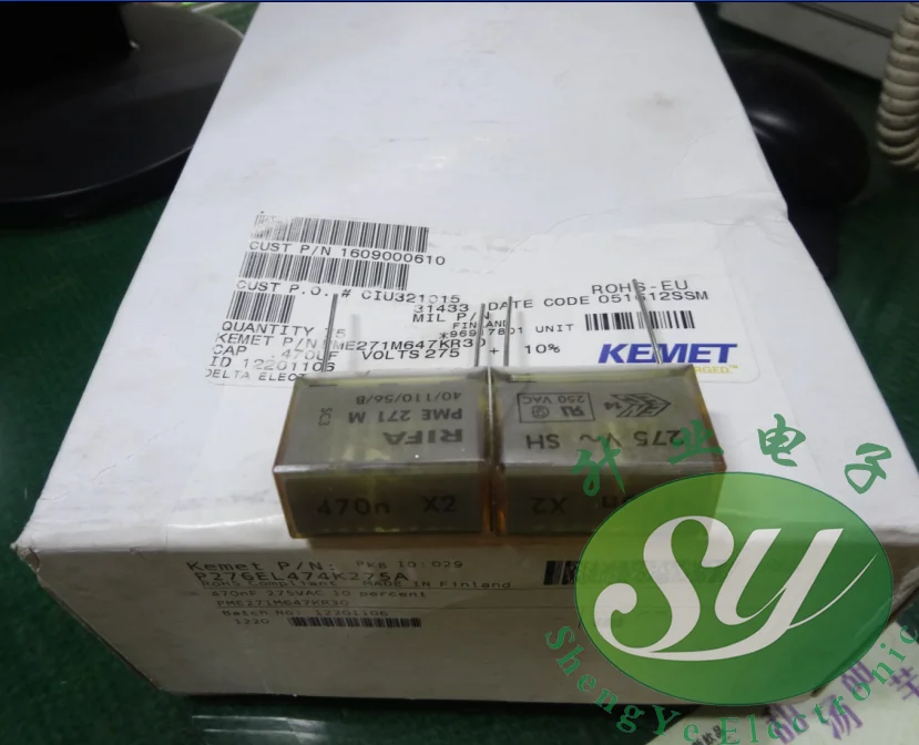 50 шт. RIFA PME271M647KR 0 47 мкФ/275Vac 470NF 474 новый пленочный конденсатор бесплатная доставка |