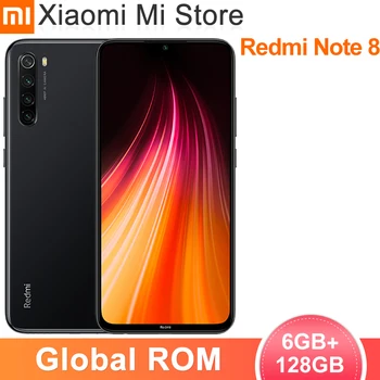 

Global ROM Xiaomi Redmi Note 8 6GB RAM 128GB ROM Mobile Phone Snapdragon 665 Octa Core 48MP Quad Camera 6.3" Display