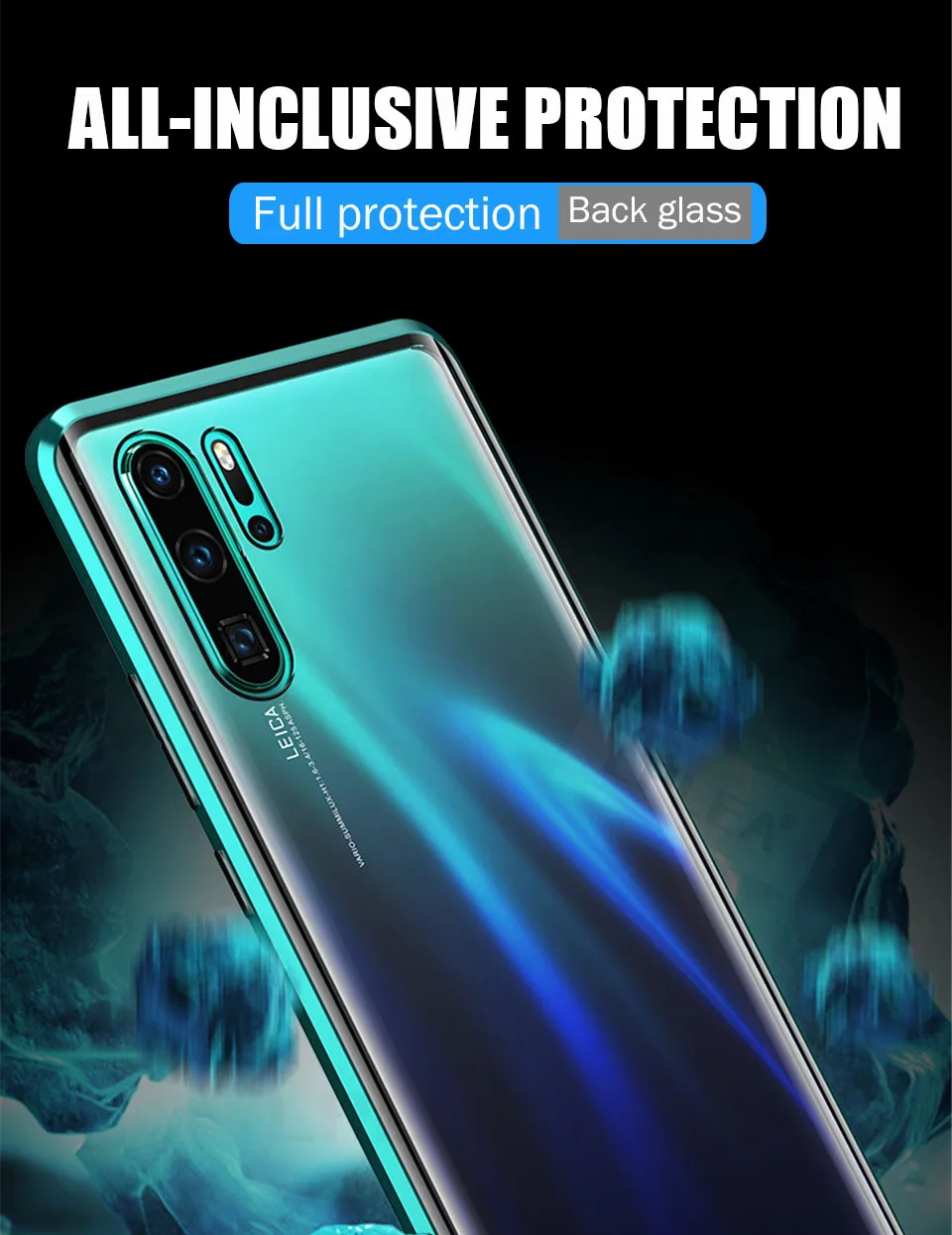 Металлический магнитный адсорбционный чехол для huawei 30 Pro mate 20 Lite 10 P Smart, полный защитный чехол для Honor 10 Lite