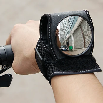 

Bike Rear View Mirror Bicycle Flexible Wristband Reflex Backeye Mirror Cycling Accessories