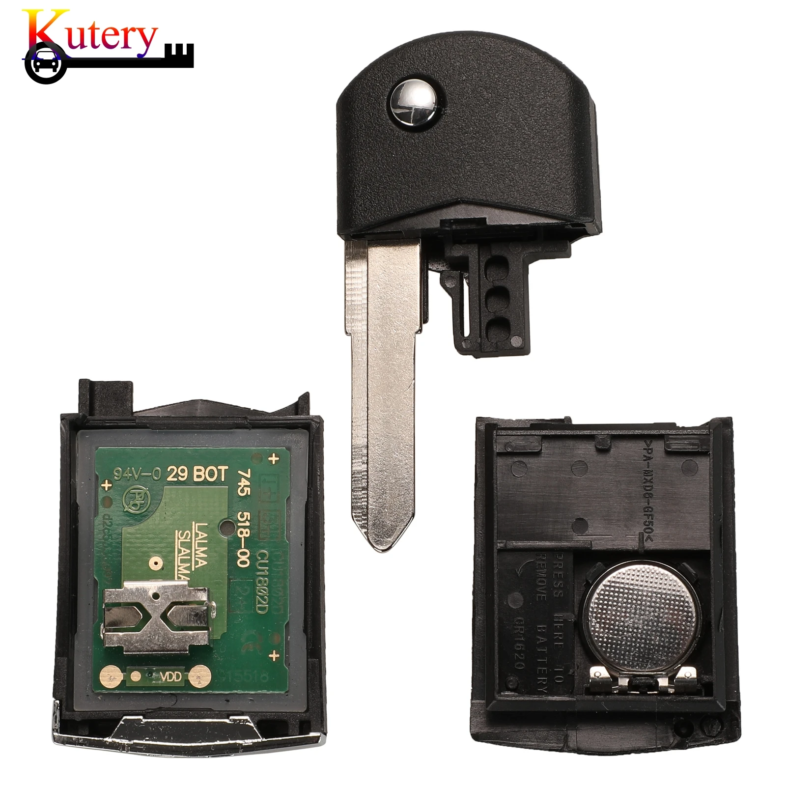 Car Remote Key For MAZDA 2 M2 3 M3 5 M5 6 M6 8 M8 SKE126-01/SKE126-A1 433Mhz 3 Buttons