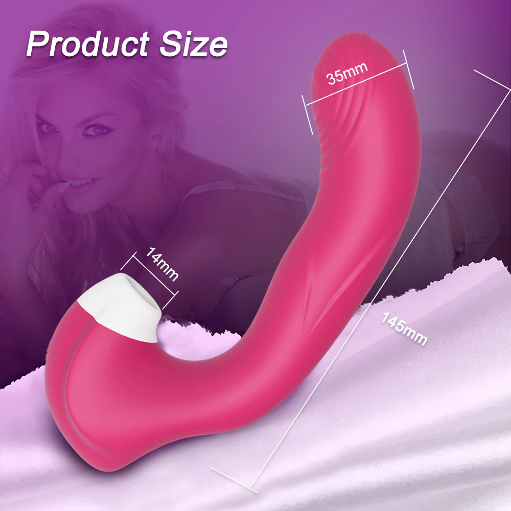 3 in 1 Clitoral Vagina Sucking Licking Vibrator Female G Spot Vibrating Clitoris Stimulator Sex Toys for Couples Adult 18 Women