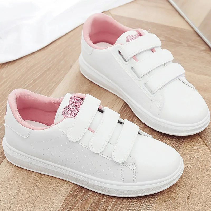 white bling trainers
