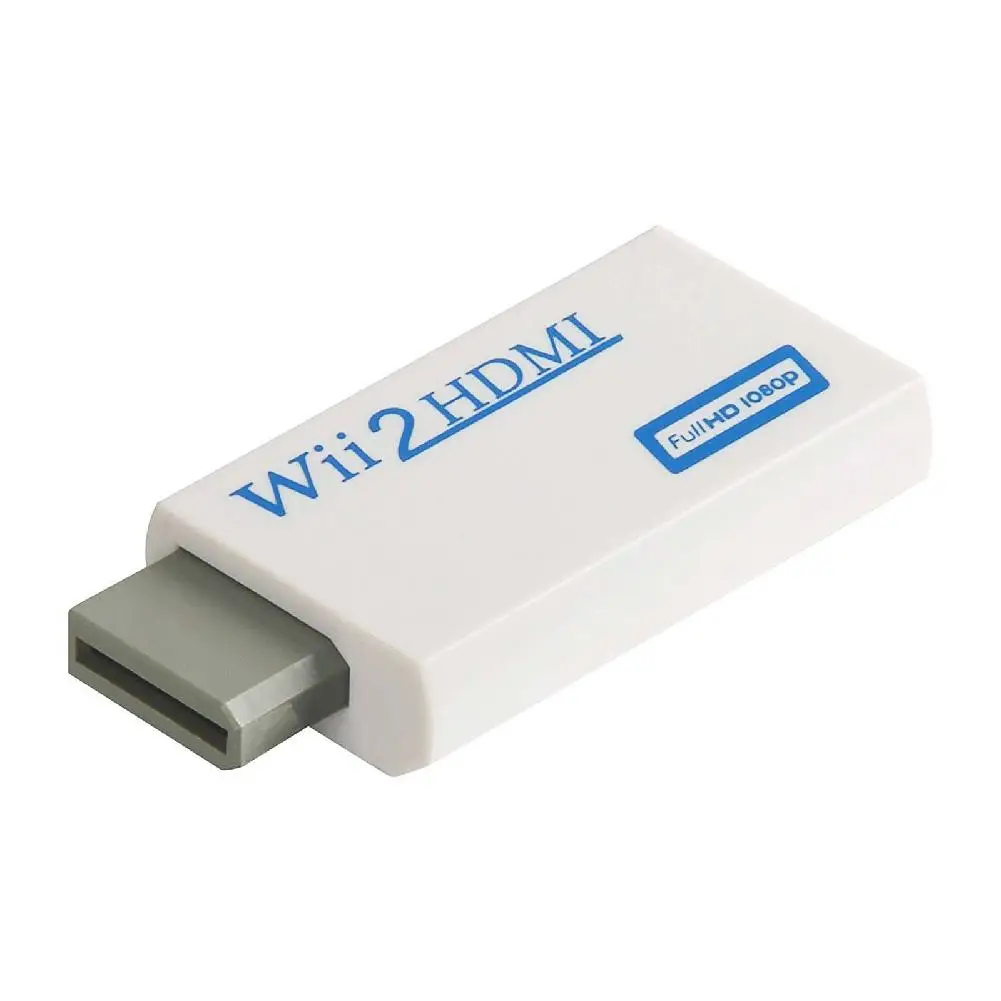 Wii a HDMI Adattatore Convertitore di Full HD 1080P Video Audio Uscita di 3.5mm Per HDTV Monitor
