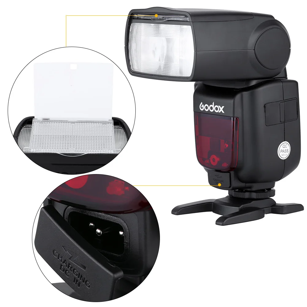 GODOX TT685C E-TTL Speedlight 2,4G беспроводной Master Slave Фонарик Speedlite для Canon EOS 650D 600D 550D 500D 5D Mark III