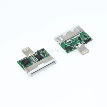 

Lightning to 30pin Adapter Apple 4th to 5th Adapter Akm4366 Pic32M Diy