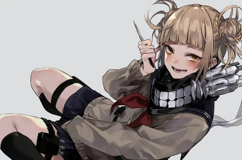 Аниме Мой герой Academy Himiko Toga костюм для костюмированной игры, для Хэллоуина вечерние униформа