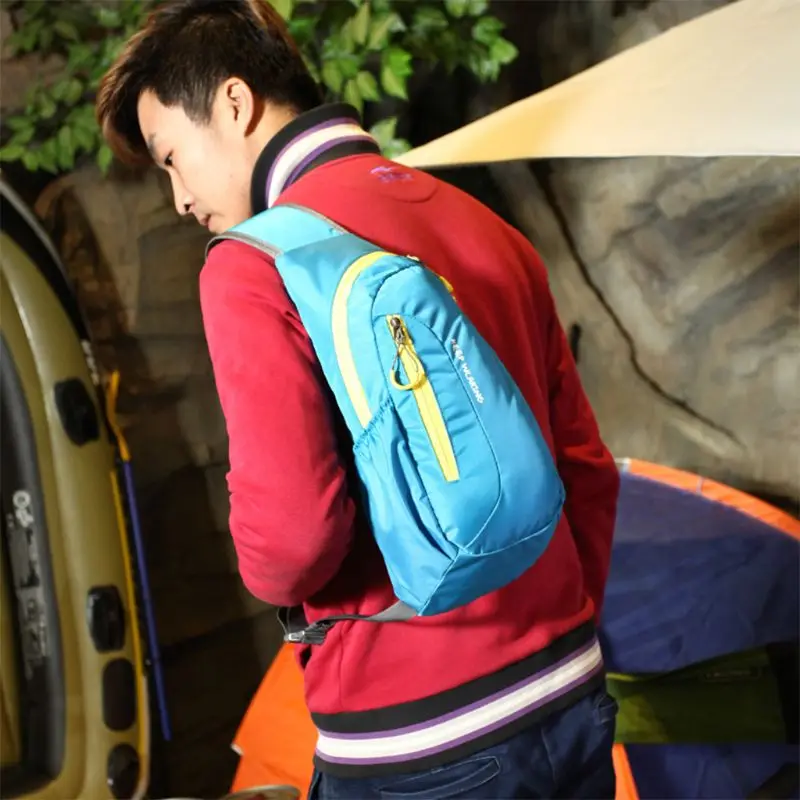 

Outdoor Sport Chest Bag Crossbody Shoulder Bags Men Women Backpack Messenger Pack