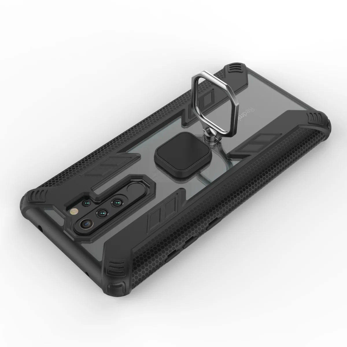 10 шт./лот ударопрочный Прозрачный чехол для телефона Xiaomi 8 Lite 9T для Redmi K20 Note 7 8 Pro автомобильный держатель кольцо