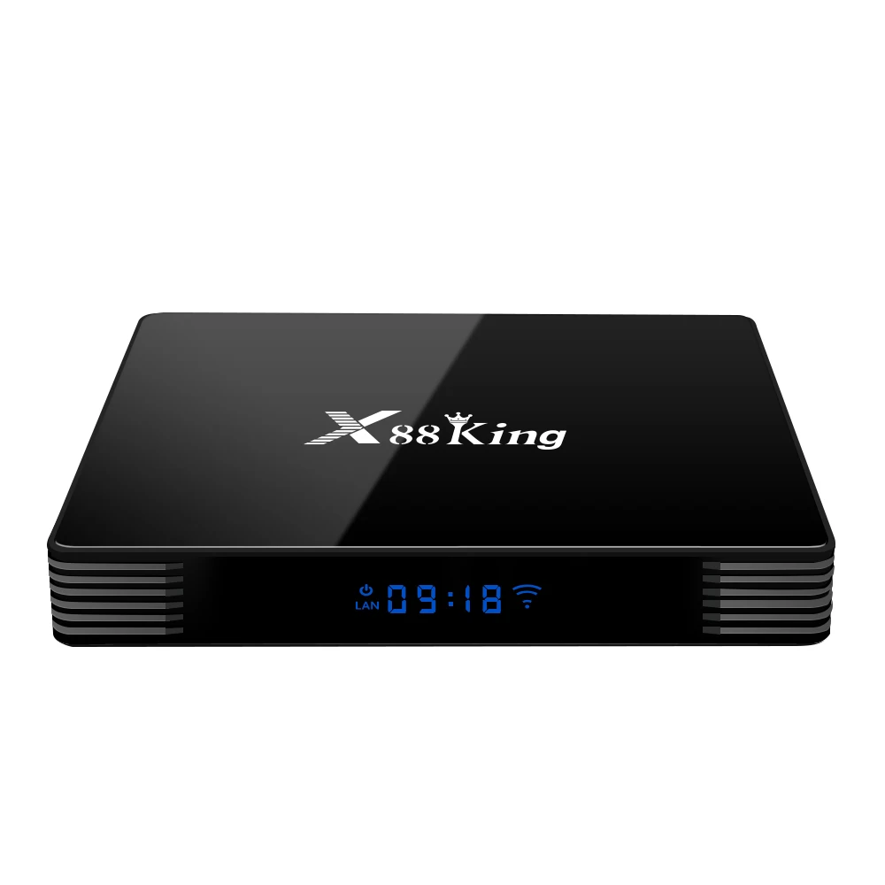 ТВ-приставка X88 King 4GB 128G Amlogic S922X Android 9,0 5G Dual Wifi BT5.0 1000M USB3.0 Youtube Netflix 4K Smart Mini PC tv BOX