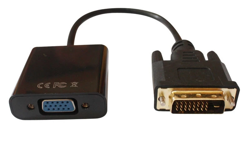 DVI на VG адаптер dvi to vga адаптер 1080p HD 24 1 DVI to VGA конверте